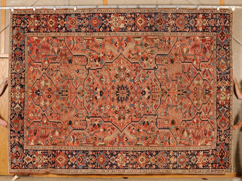 Appraisal: Heriz Carpet Northwest Persia late th early th century even