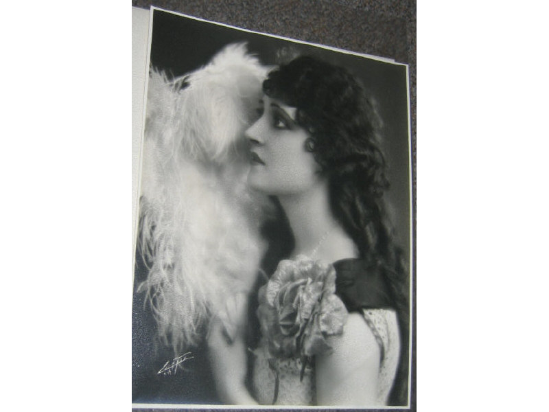 Appraisal: EDWARD S CURTIS AMERICAN - Two fashion photographs circa 's