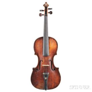 Appraisal: English Violin William Forster III c bearing an inscribed label