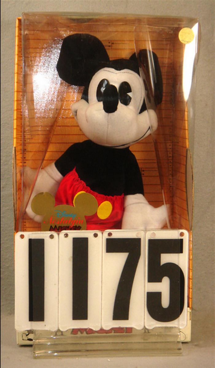 Appraisal: Disney's 's Nostalgia Mickey Mouse in original box in good