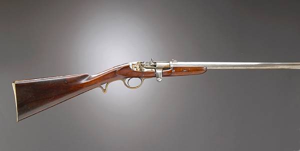 Appraisal: A rare Joseph Needham's Patent breechloading needlefire carbineMid- th century