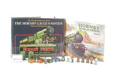 Appraisal: Hornby O Gauge Railway accessories consisting of station furniture x