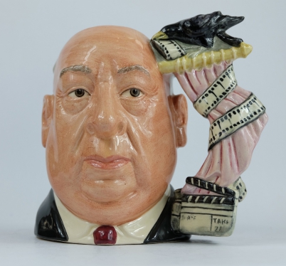 Appraisal: Royal Doulton large character jug Alfred Hitchcock D with pink