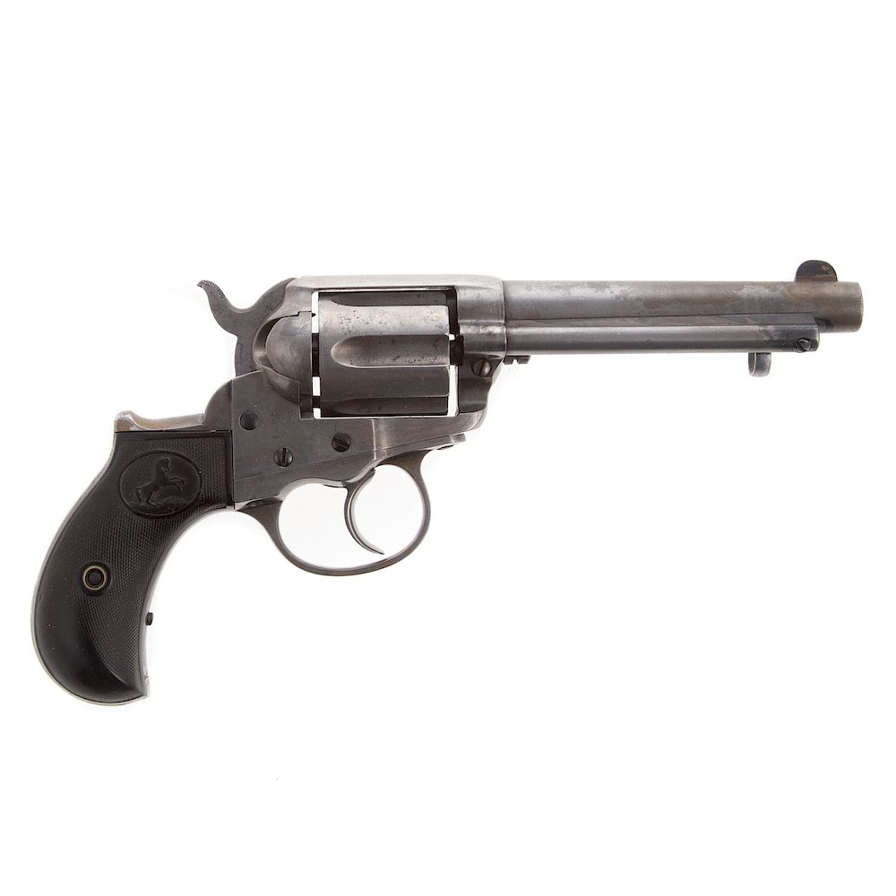 Appraisal: Colt Thunderer Cal Double Action Revolver Serial matching on grip