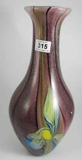 Appraisal: Large Purple Murano Vase height cm