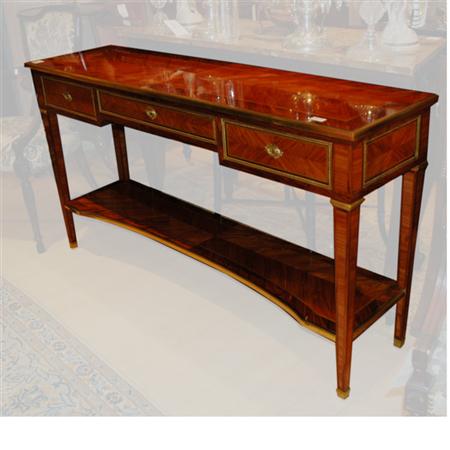 Appraisal: Louis XVI Style Kingwood Server Estimate -