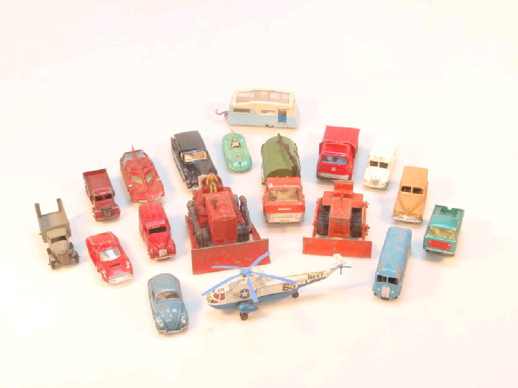 Appraisal: Assorted Dinky die-cast vehicles mainly commercial