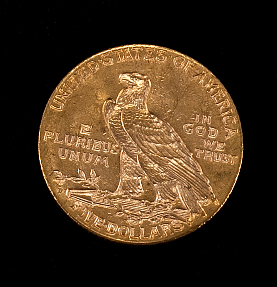 Appraisal: -D U S HALF EAGLE GOLD PIECE MS-