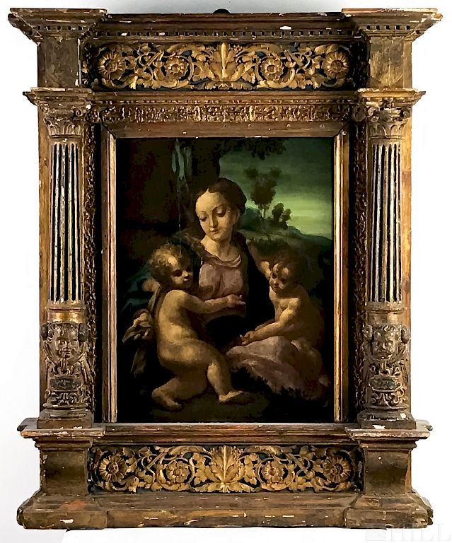 Appraisal: th C Italian Painting after Antonio Da Correggio Antonio Da