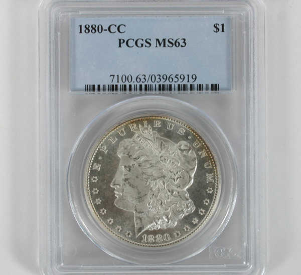 Appraisal: -CC Morgan Silver Dollar PCGS MS Carson City