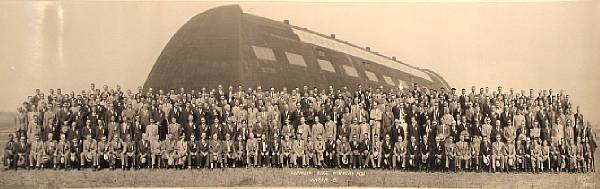 Appraisal: Zeppelin Race Photograph 's era b w photo depicting signed