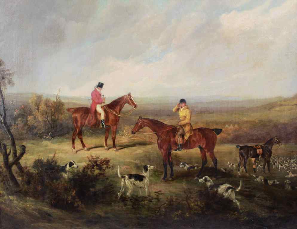 Appraisal: SAMUEL JOHN EGBERT JONES BRITISH ACTIVE - AFTER THE HUNT