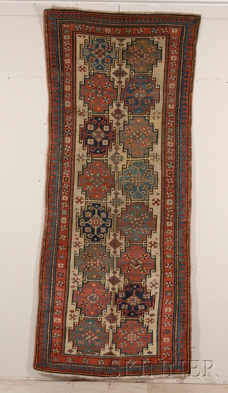 Appraisal: Moghan Long Rug Southeast Caucasus second half th century areas