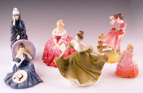 Appraisal: ROYAL DOULTON FIGURINES To include Rare HN ''Janice'' '' high