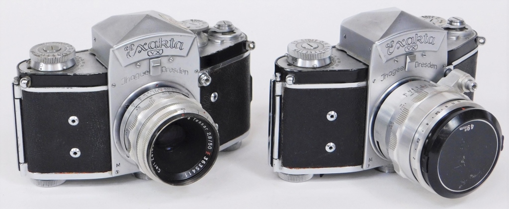 Appraisal: GROUP OF IHAGEE EXAKTA VX SLR CAMERAS Group of Ihagee