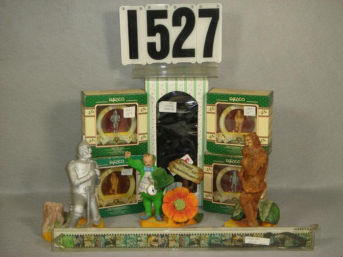 Appraisal: Lot of Wizard of Oz related items including Enesco Christmas