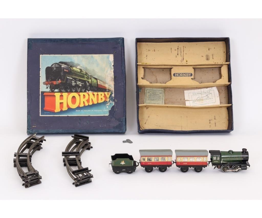 Appraisal: Boxed Hornby train set by Meccano Limited England in its