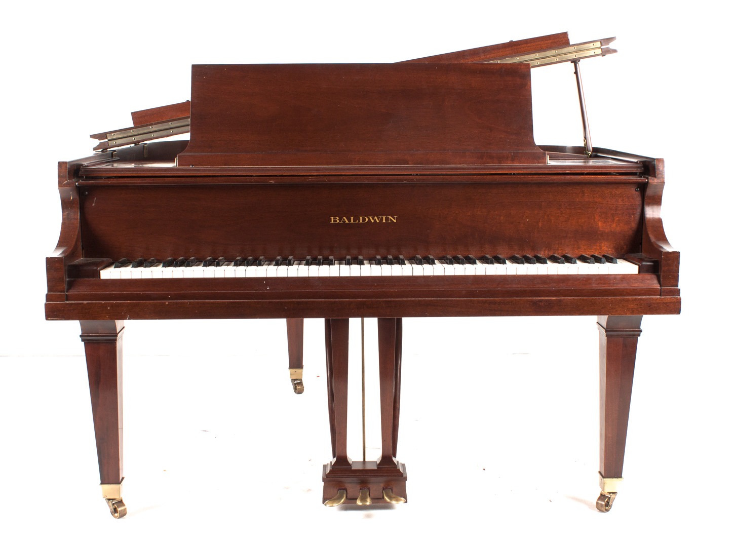 Appraisal: Baldwin mahogany cased baby grand piano Model M serial no