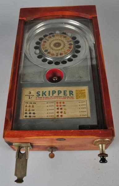 Appraisal: Skipper Roulette-Style Tabletop Stimulator Description Working Condition Excellent Plus Size