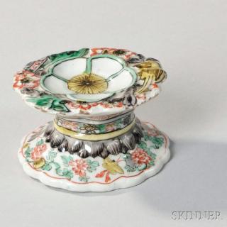 Appraisal: Export Porcelain Master Salt China th century designed as a