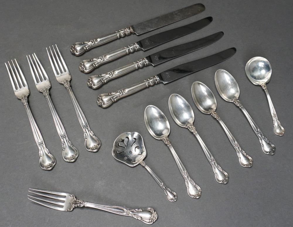 Appraisal: Gorham Sterling 'Chantilly' -Piece Partial Flat Table Service Consisting of