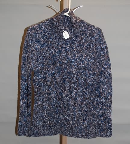 Appraisal: TSE peacock blue design pure cashmere long sleeve turtleneck sweater