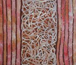 Appraisal: Emily Kame Kngwarreye circa - My Country acrylic on linen