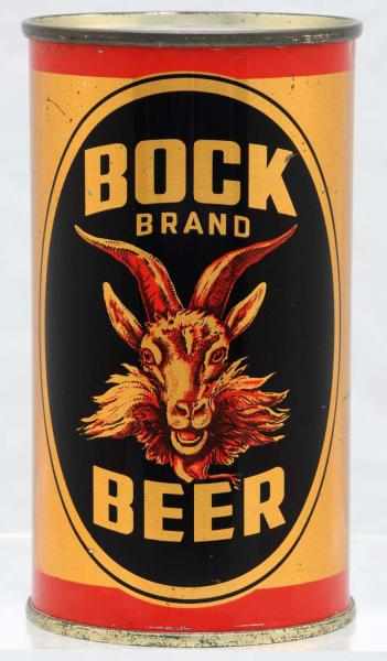 Appraisal: Bock Brand Beer Flat Top Beer Can - Light scrathes