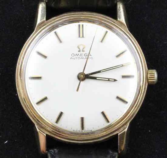 Appraisal: A gentleman's 's ct gold Omega Seamaster Automatic wrist watch