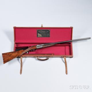 Appraisal: John Dickson Son Gauge Boxlock Double-barrel Shotgun with Maker's Case