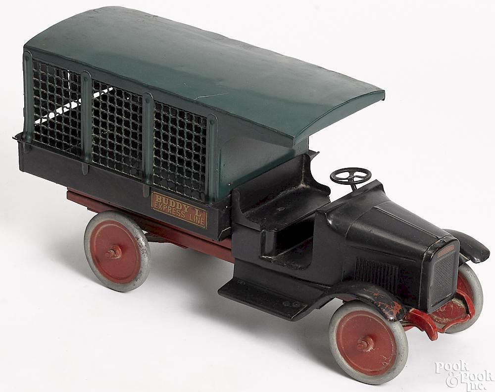 Appraisal: Buddy L pressed steel Express Line delivery truck Buddy L