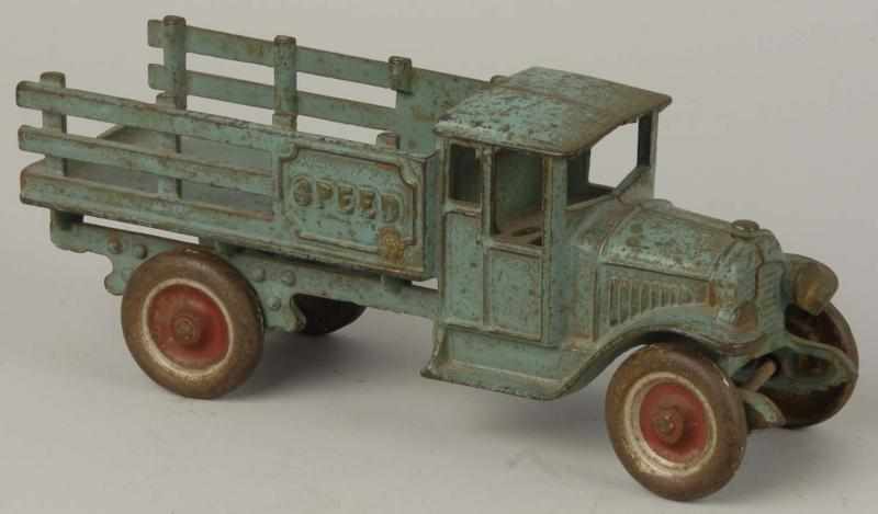 Appraisal: Cast Iron Kenton Speed Truck Toy Description Scarce closed cab