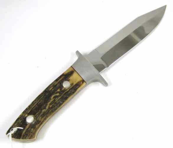 Appraisal: DOZIER MODEL BOOT KNIFE '' double sided blade with full