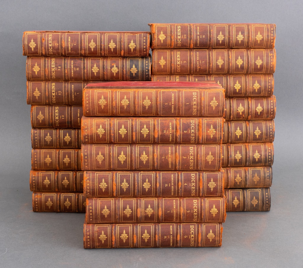 Appraisal: WORKS OF DICKENS LONDON LIBRARY EDITION VOLUMES Charles Dickens English