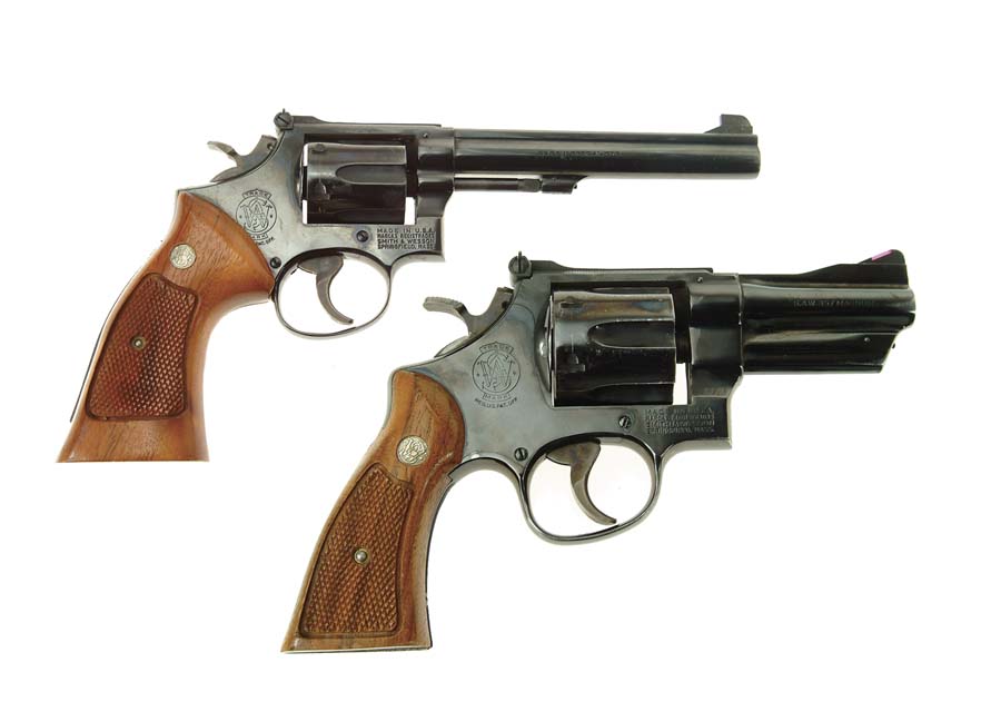 Appraisal: LOT OF SMITH WESSON DA REVOLVERS Model - Cal Mag