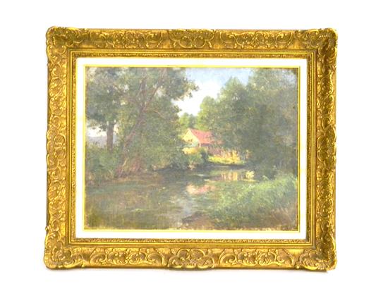 Appraisal: Charles A Halle th C French school oil on panel