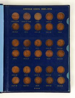 Appraisal: Lincoln Cents Collection - in Whitman album