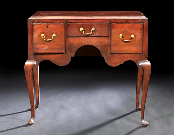 Appraisal: American Colonial Cherrywood Lowboy in the Queen Anne taste mid-