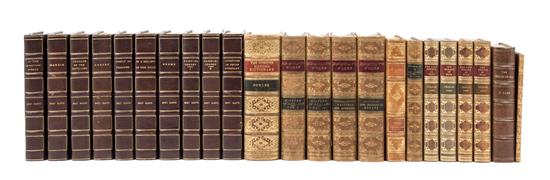 Appraisal: Sale Lot BINDINGS Collection of titles in volumes The Writings