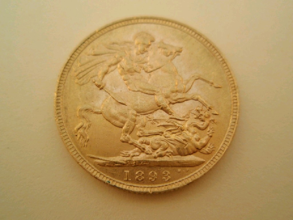 Appraisal: A Victorian gold sovereign