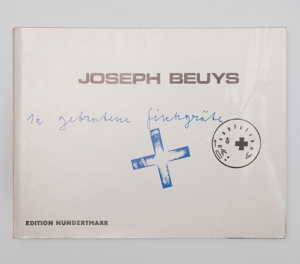 Appraisal: Joseph Beuys - st Class Fried Fish Bones The bound