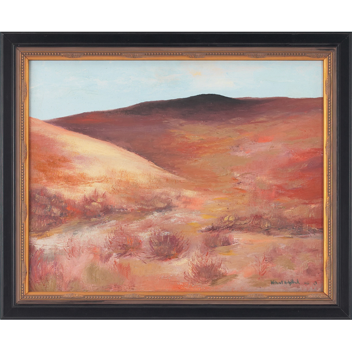 Appraisal: William Kirkpatrick Vincent American - ''Desert Landscape '' c oil