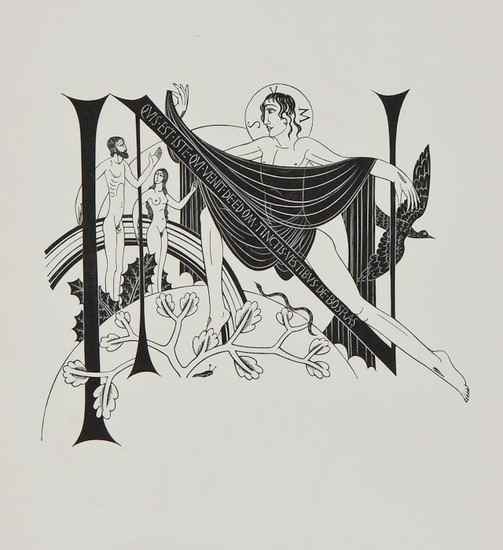 Appraisal: Eric Gill RA - A large group of borders and