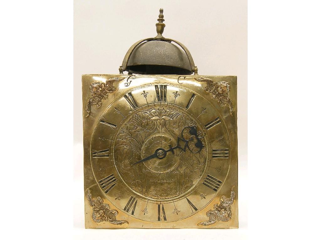 Appraisal: Carriage timepiece within a serpentine shaped brass case high