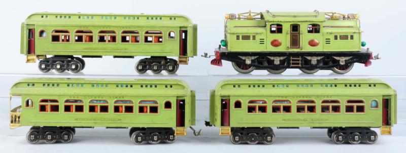 Appraisal: Lionel Apple Green No Passenger Train Set American Standard gauge