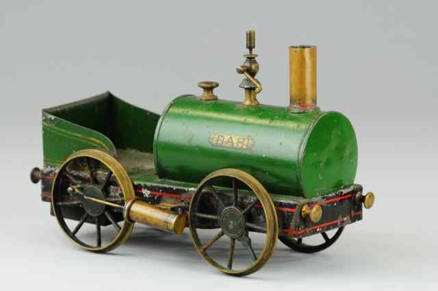 Appraisal: 'DART'' STEAM LOCOMOTIVE Very early example hand painted in green