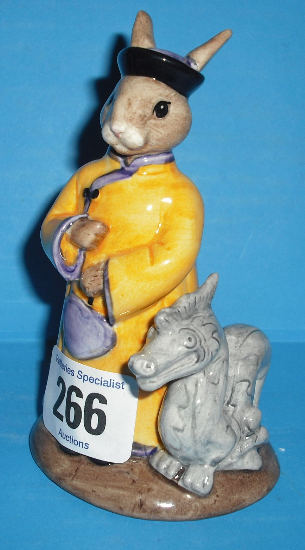 Appraisal: Royal Doulton Bunnykins Figure Mandarin DB Boxed with Certificate