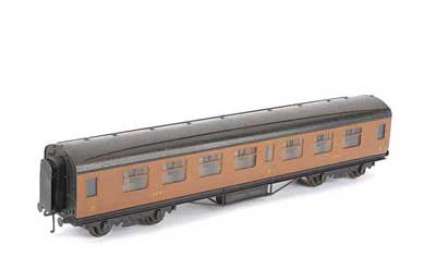 Appraisal: Exley K LNER all rd Side Corridor Coach running number