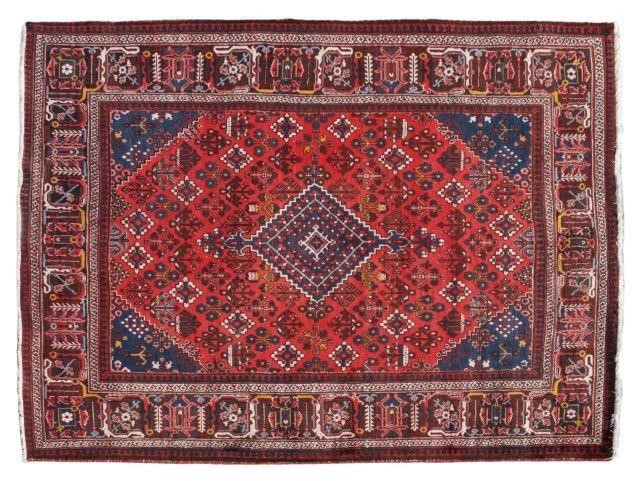 Appraisal: Hand-tied Persian Joshaghan rug approx ' l ' w