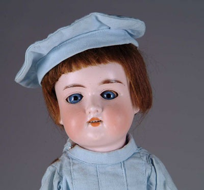 Appraisal: A M FLORADORA DOLL This gal has blue glass sleep